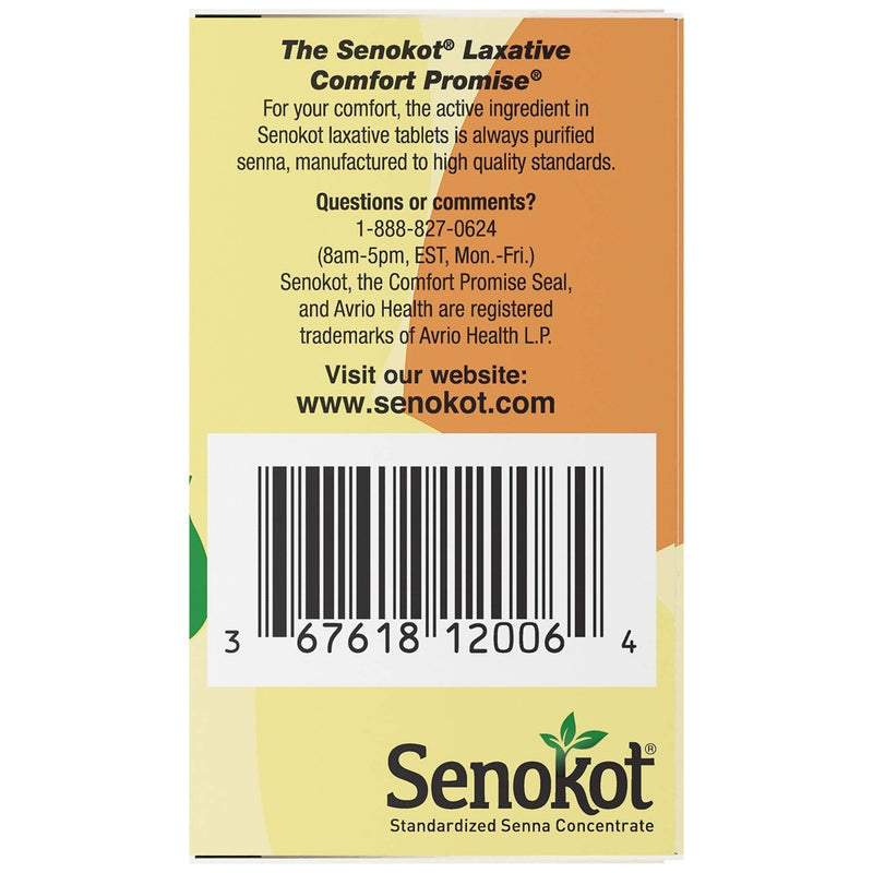 Senokot Extra Strength Natural Vegetable Ingredient Laxative - 36ct