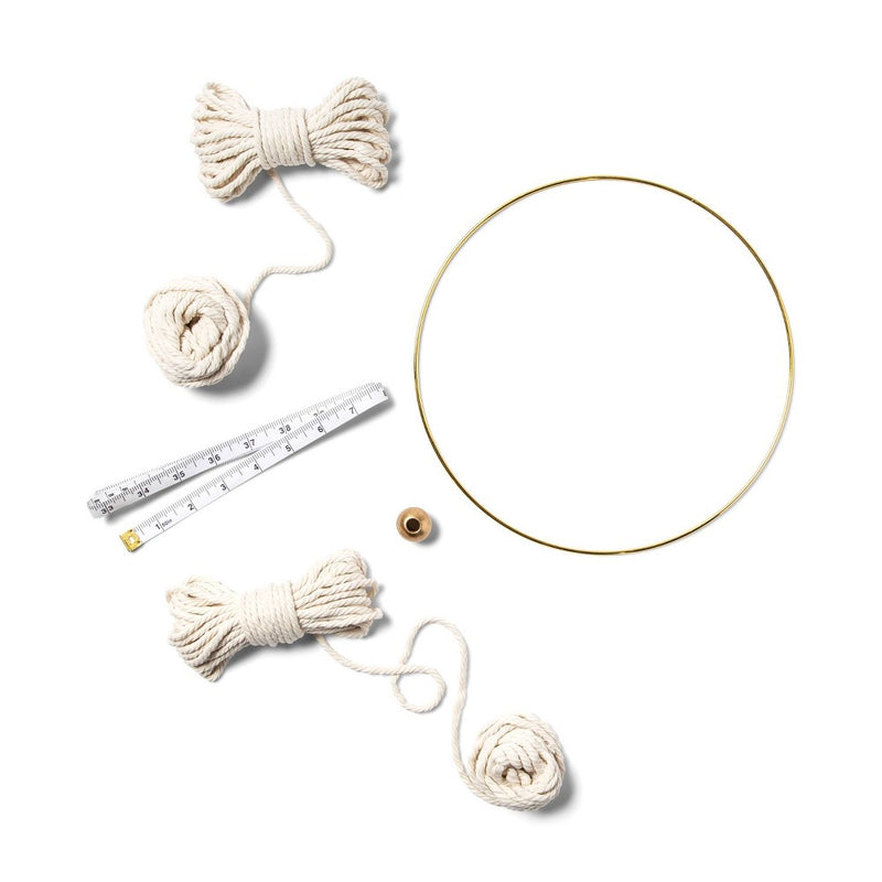 Create-Your-Own Macrame Wall Hanging Decor Kit - Mondo Llama™