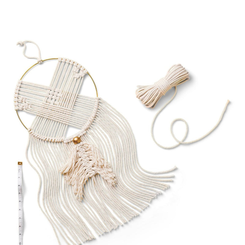 Create-Your-Own Macrame Wall Hanging Decor Kit - Mondo Llama™