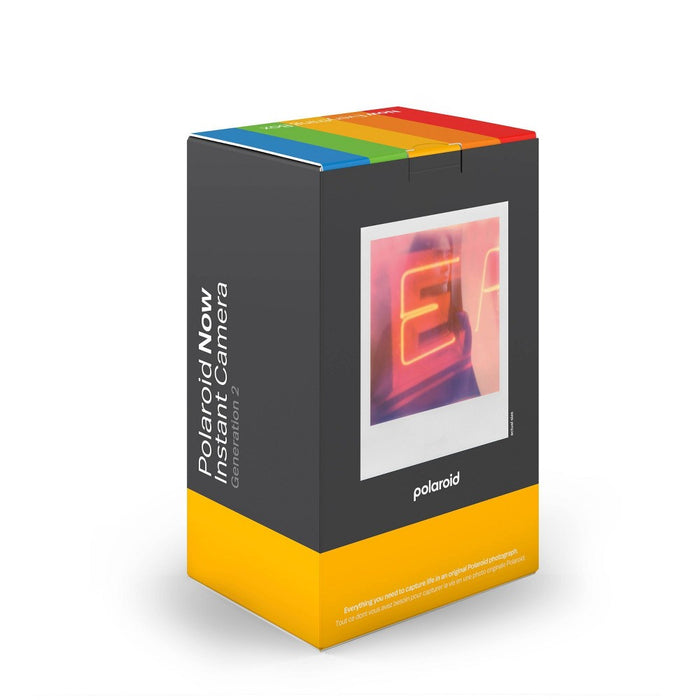 Polaroid Now Camera - Generation 2 Everything Golden Gift Box - Black/White