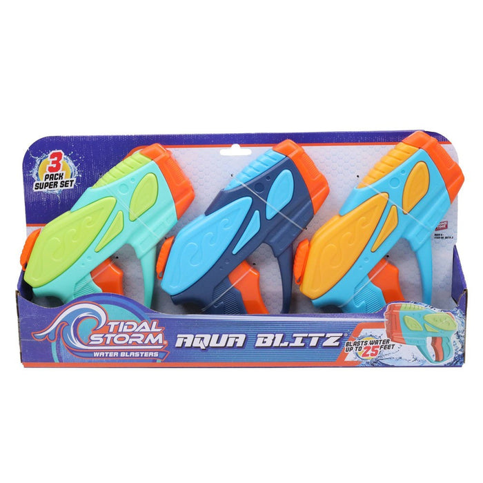 Tidal Storm Kids' Aqua Blitz Water Blaster 3pk - M