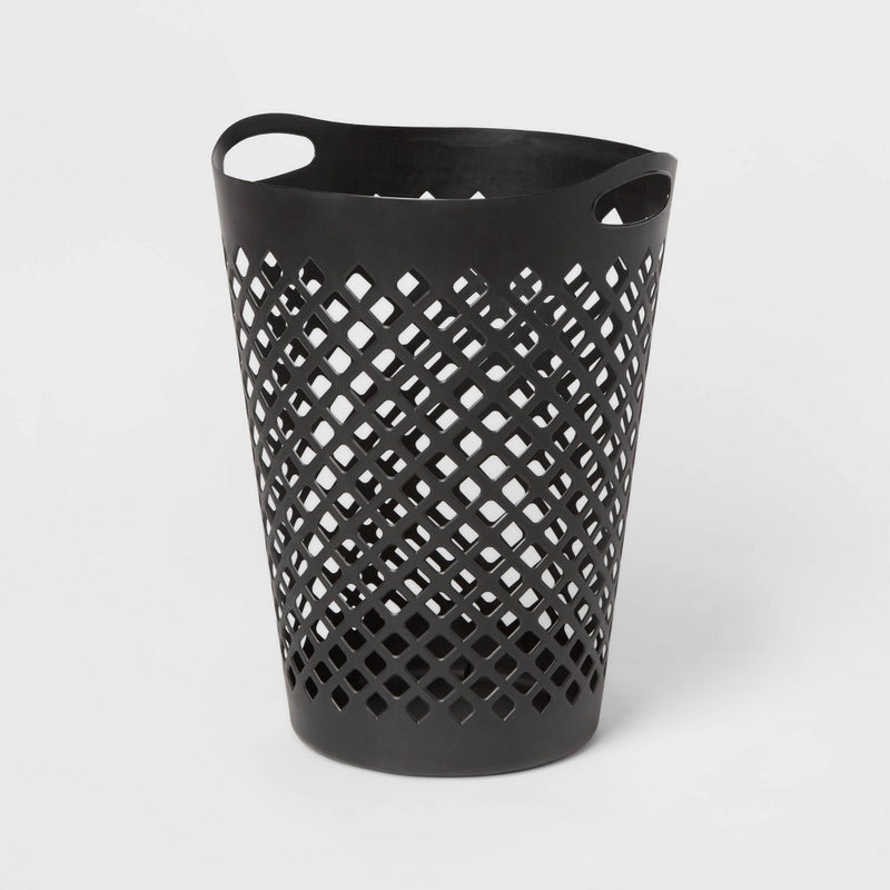 2.2bu Flexible Laundry Hamper Black - Brightroom™