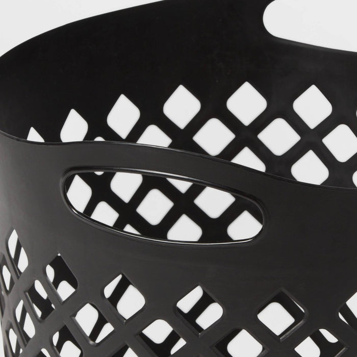 2.2bu Flexible Laundry Hamper Black - Brightroom™