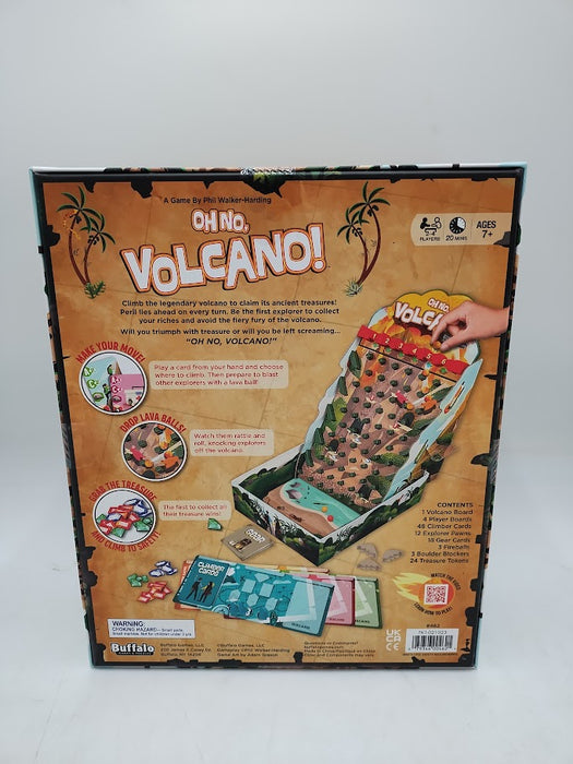 Buffalo Games Oh No Volcano Board Game