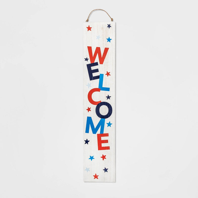 Large Reversible Front Porch Sign Americana - Sun Squad™ (LOCAL PICKUP ONLY)