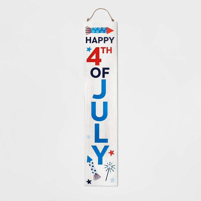 Large Reversible Front Porch Sign Americana - Sun Squad™ (LOCAL PICKUP ONLY)