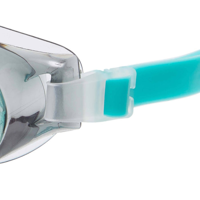 Speedo Adult Boomerang Swim Goggles - Monument/Jade