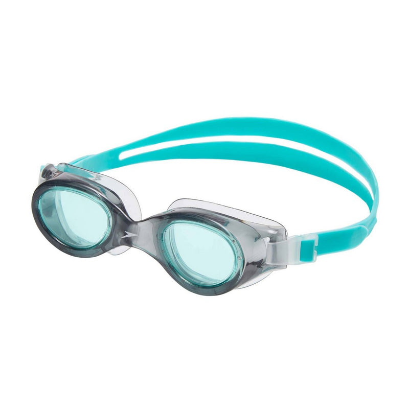 Speedo Adult Boomerang Swim Goggles - Monument/Jade