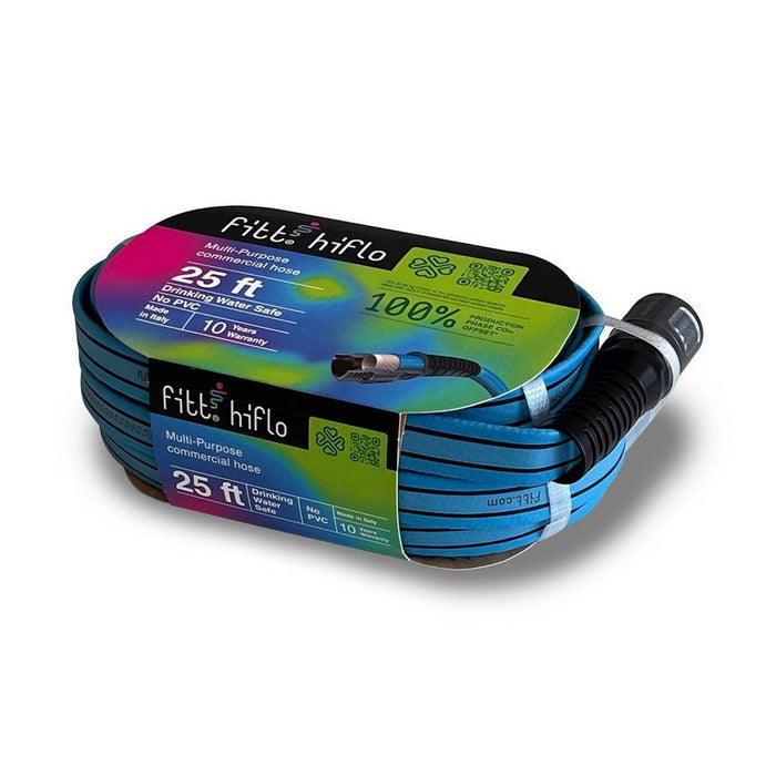 FITT HiFlo 1/2"X25" Garden Hose - Blue
