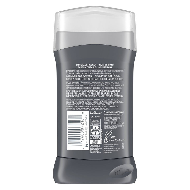 Dove Men+Care Deodorant Stick - Clean Comfort - 3oz
