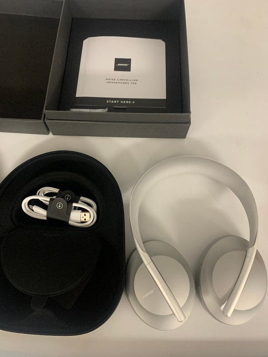 Bose Noise Cancelling Over-Ear Bluetooth Headphones 700 - Silver SEE DETAILS