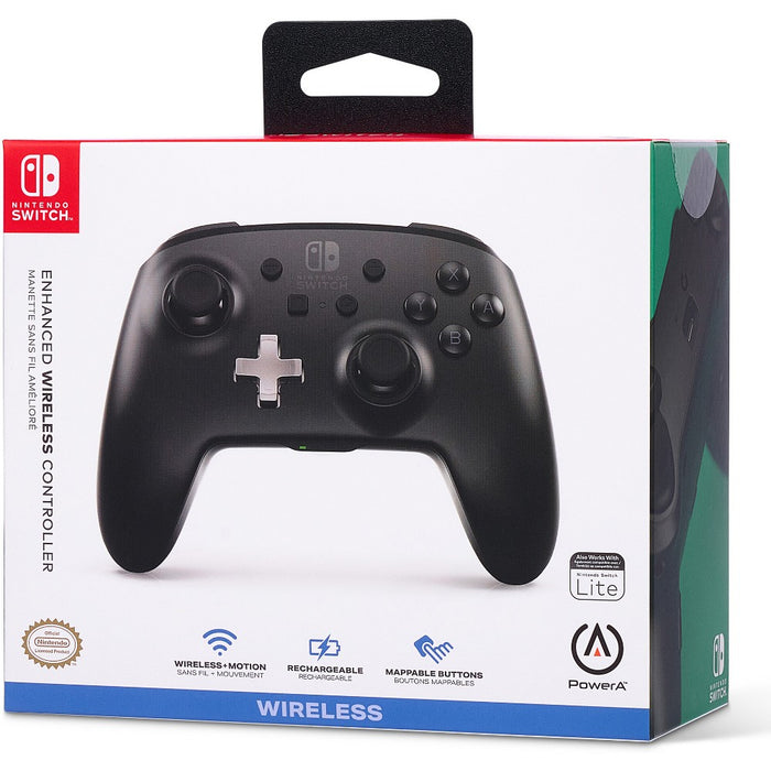 PowerA Enhanced Wireless Controller for Nintendo Switch -Black *NEW & SEALED*