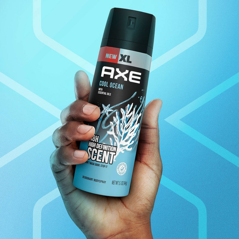 Axe Cool Ocean Deodorant Body Spray - 5.1oz