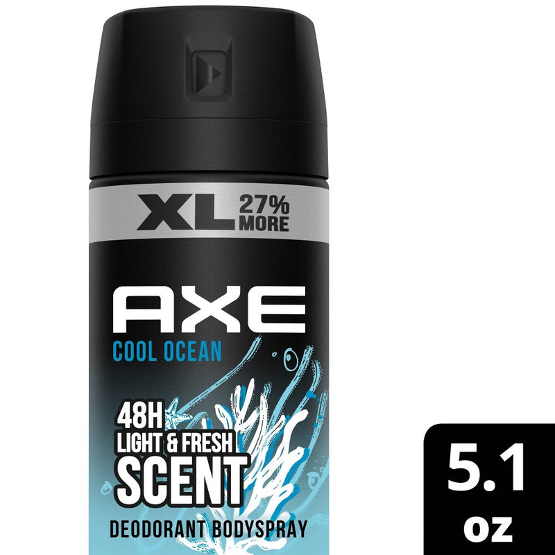 Axe Cool Ocean Deodorant Body Spray - 5.1oz