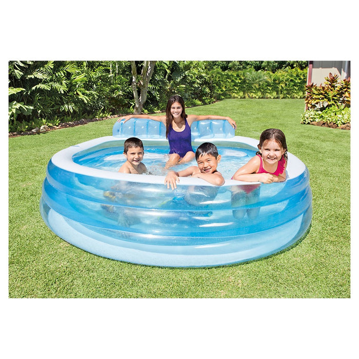 Intex 88" X 85" X 30" Swim Center Family Lounge Inflatable Pool (LOCAL PICKUP ONLY)