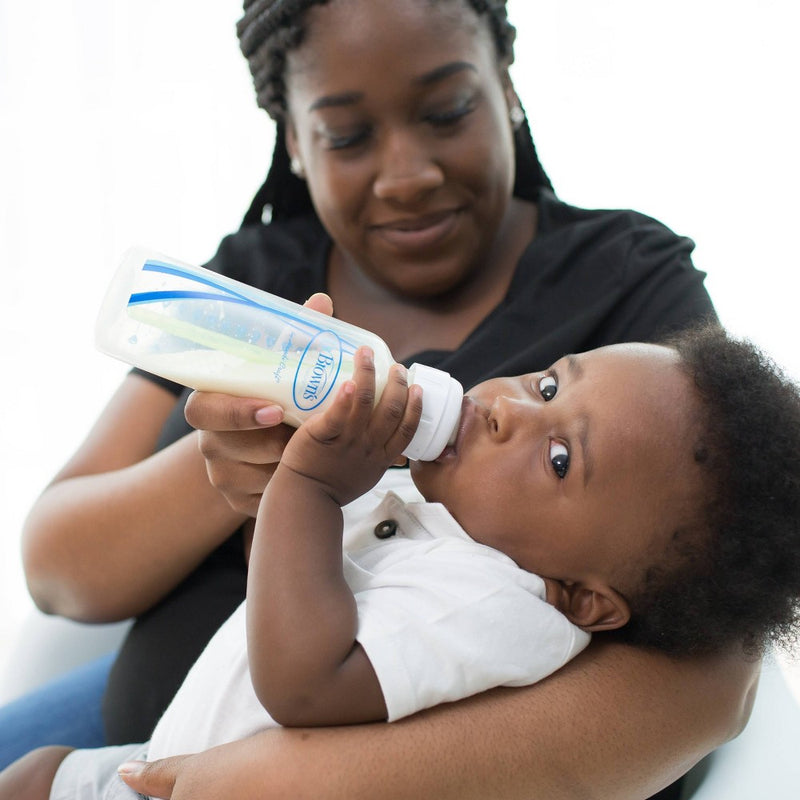 Dr. Brown's Narrow Baby Bottle Nipples - Level 3 - Medium Fast Flow - 6 Months+ - 2pk