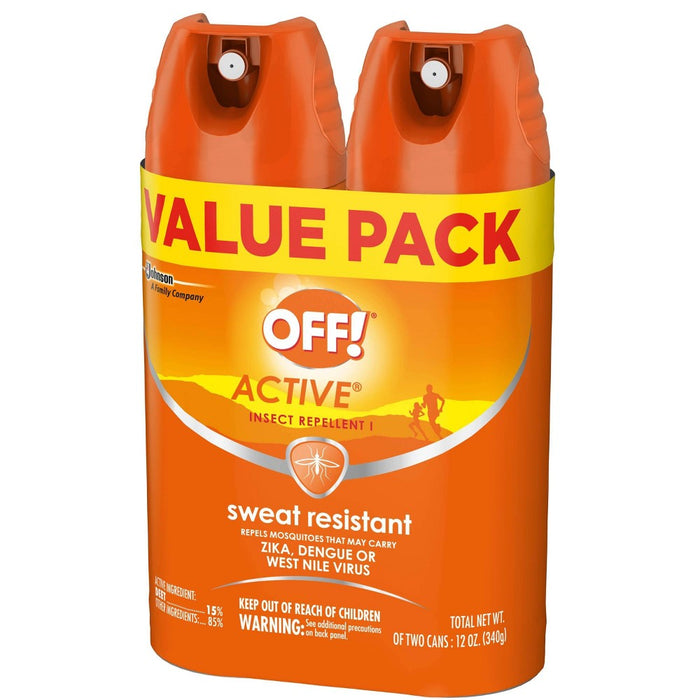 OFF! Active Mosquito Repellent - 6oz, 2ct