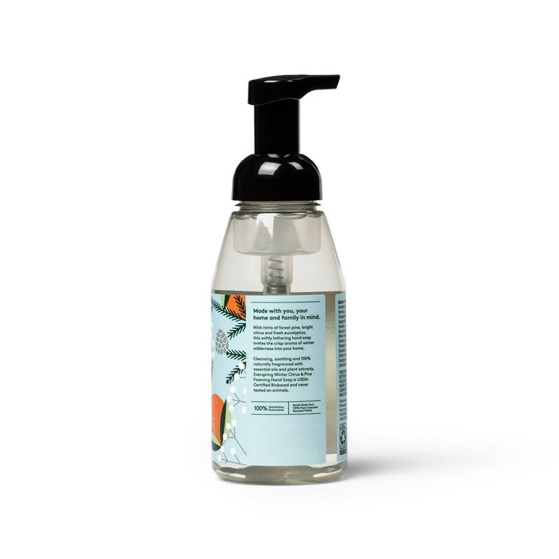Winter Citrus & Pine Foaming Hand Soap - 10 fl oz - Everspring™
