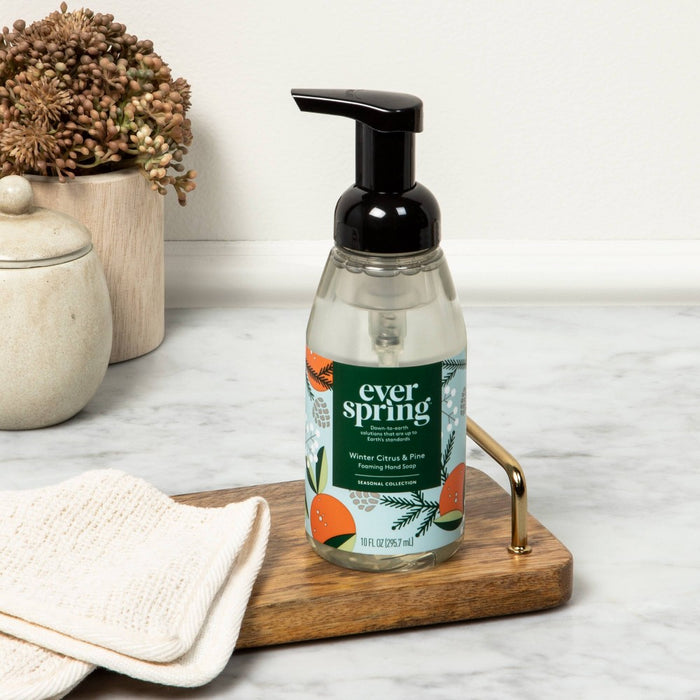 Winter Citrus & Pine Foaming Hand Soap - 10 fl oz - Everspring™