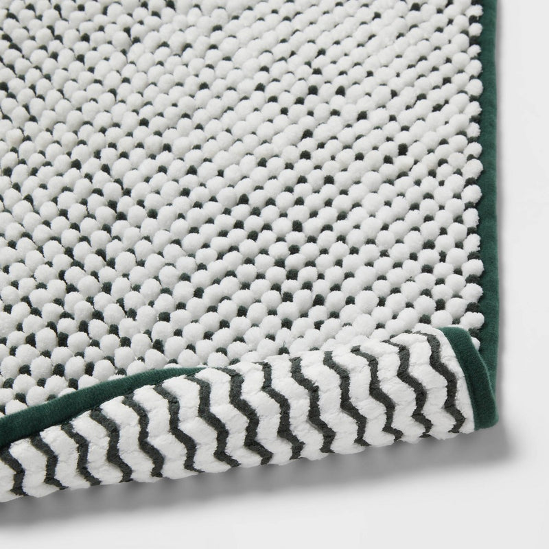 2pk 17"x24" Rug Set Dark Green - Room Essentials™