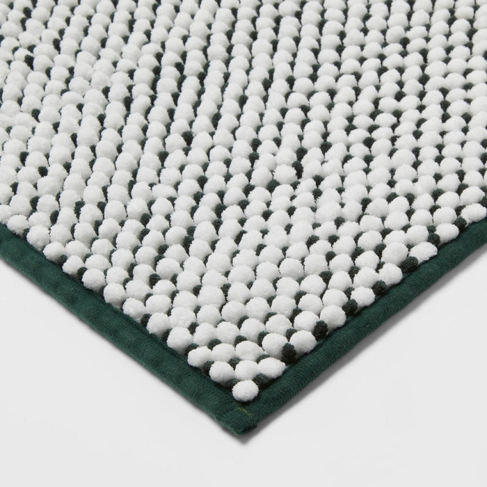 2pk 17"x24" Rug Set Dark Green - Room Essentials™