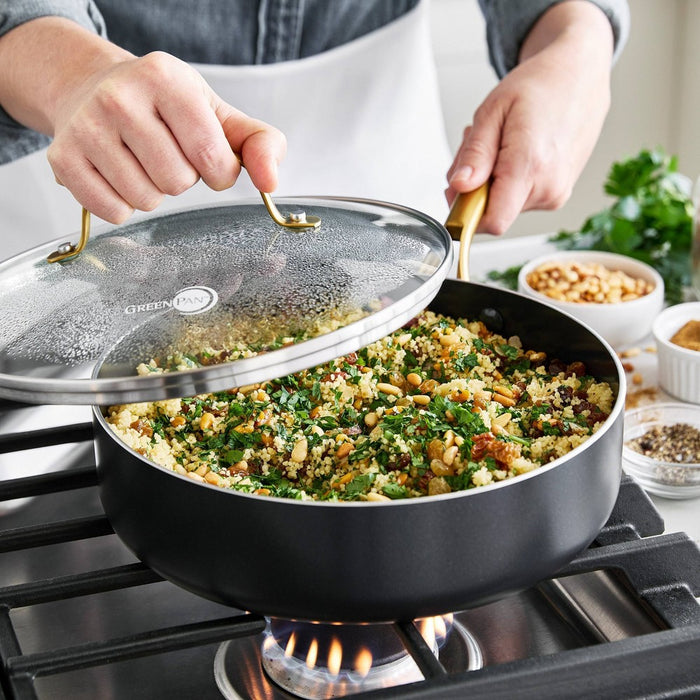 GreenPan Studio 12pc Cookware Set - Black (LOCAL PICKUP ONLY)