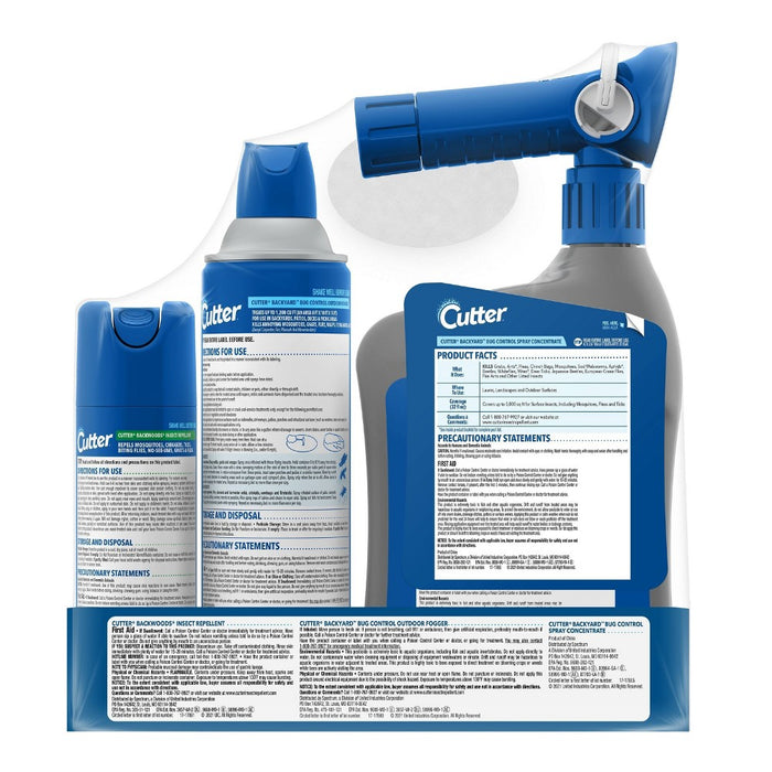 Cutter 3pk Area and Personal Repellent Value Pack