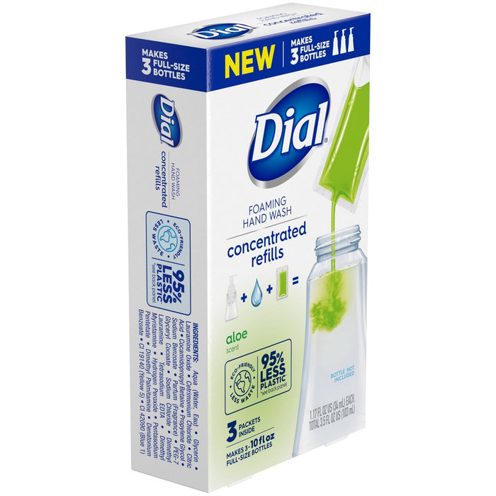 Dial Concentrated Hand Soap Refill - Aloe - 1.1 fl oz/3ct