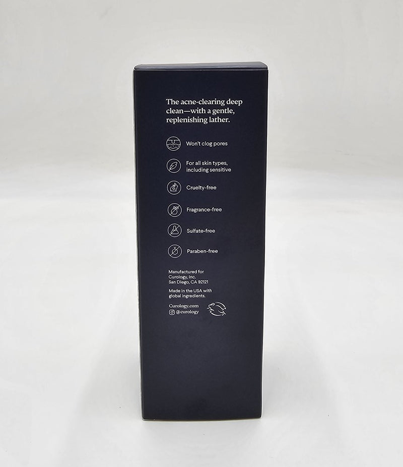 Curology Acne Cleanser Face Wash 2.5% Benzoyl Peroxide Treatment - 5.07 fl oz