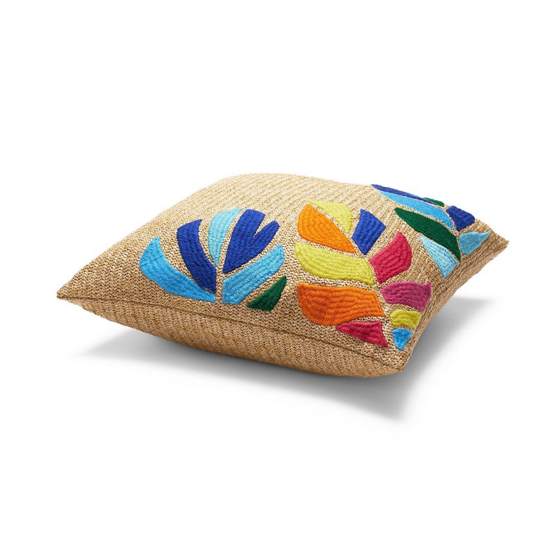 Striped Palm Outdoor Throw Pillow - Tabitha Brown for Target