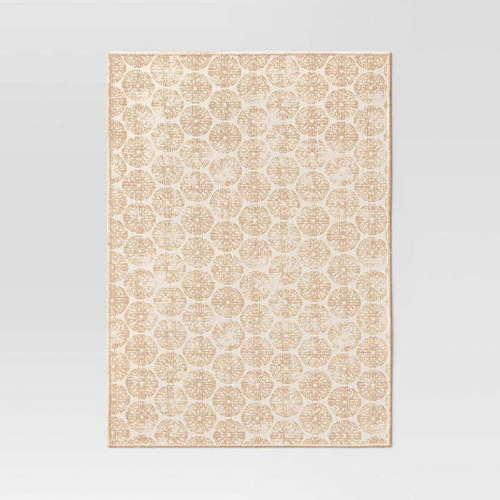 Cotton Medallion Print Placemat Beige - Threshold™