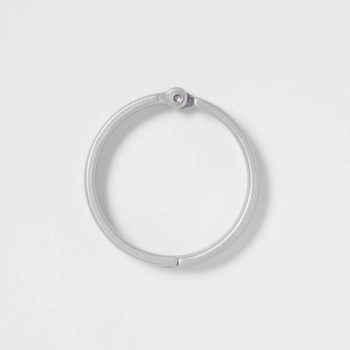 Rustproof Aluminum Shower Curtain Ring Hook - Made By Design™