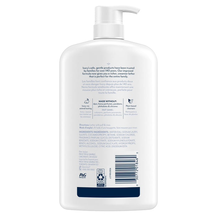Ivory Mild & Gentle Body Wash - Original Scent - 35 fl oz