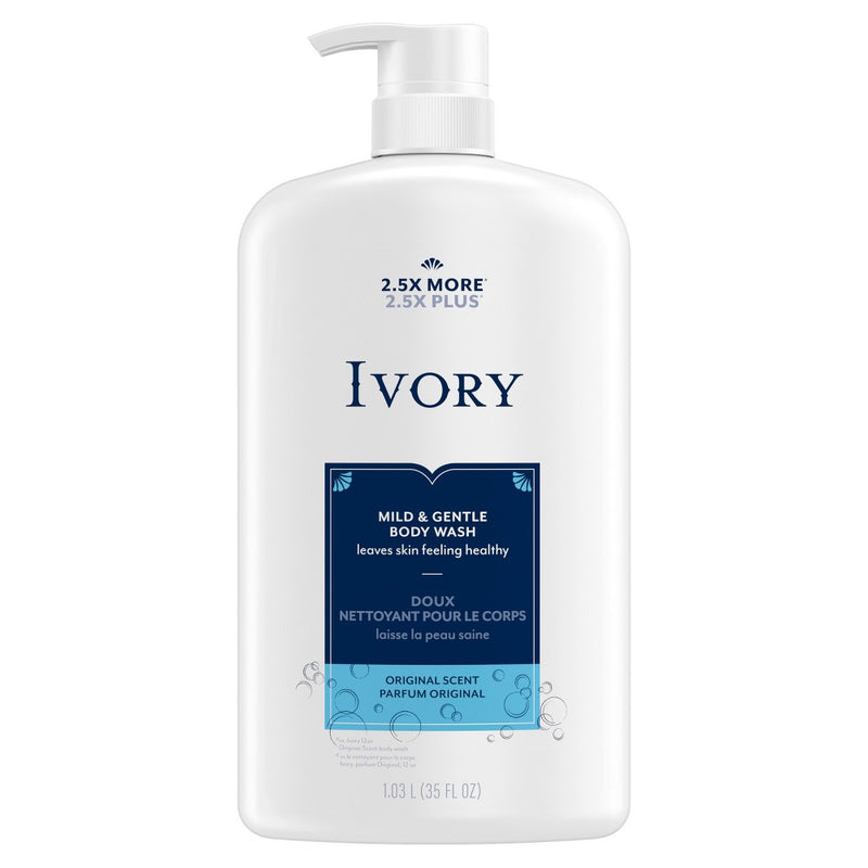 Ivory Mild & Gentle Body Wash - Original Scent - 35 fl oz