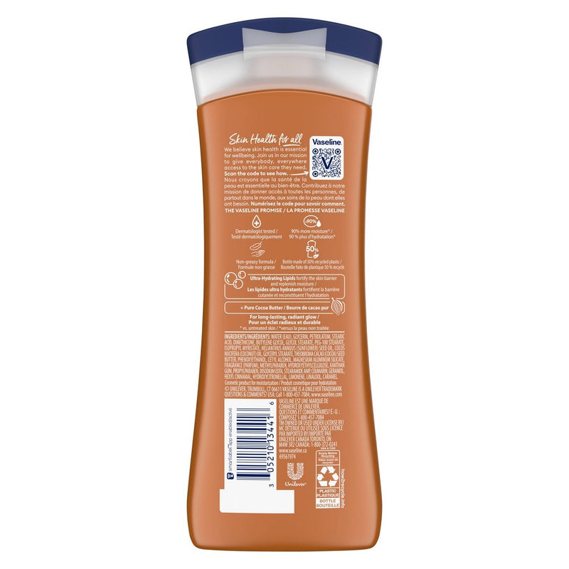 Vaseline Intensive Care Cocoa Radiant Moisture Body Lotion Cocoa & Shea - 10 fl oz