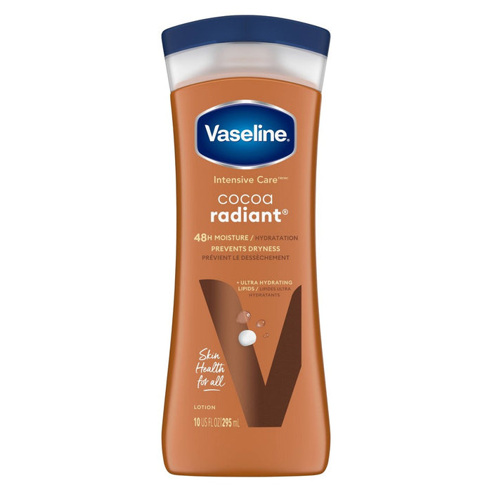 Vaseline Intensive Care Cocoa Radiant Moisture Body Lotion Cocoa & Shea - 10 fl oz