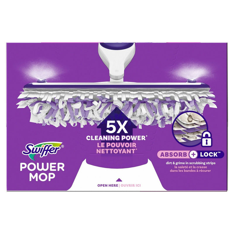 Swiffer Power Mop Multi-Surface Mopping Pad Refills for Floor Cleaning - 8ct
