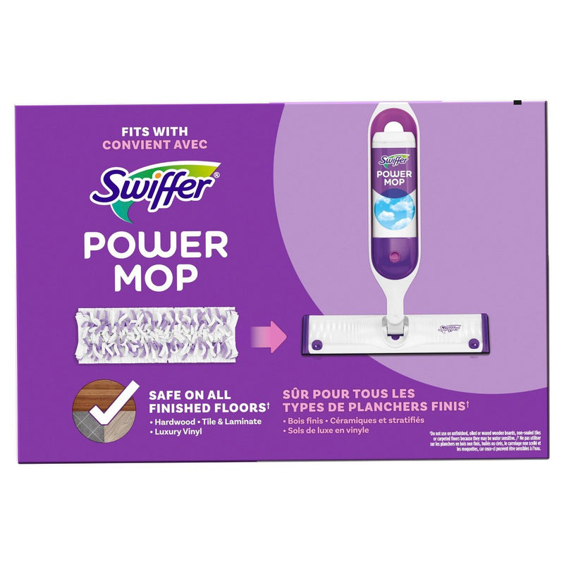 Swiffer Power Mop Multi-Surface Mopping Pad Refills for Floor Cleaning - 8ct