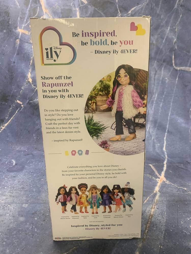 Disney ILY 4Ever Inspired by Rapunzel Fashion Doll 18" DAMAGED BOX - SEE DETAILS
