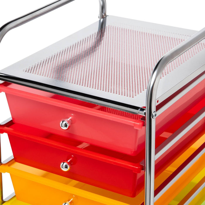 10-Shelf Rolling Cart Rainbow - up & up™- (LOCAL PICKUP ONLY)