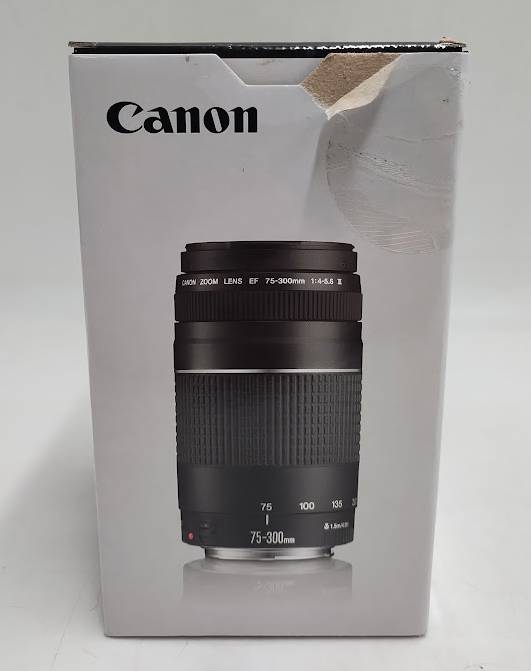 CANON EF 75-300mm f/4-5.6 III **PRE OWNED, SEE DETAILS**