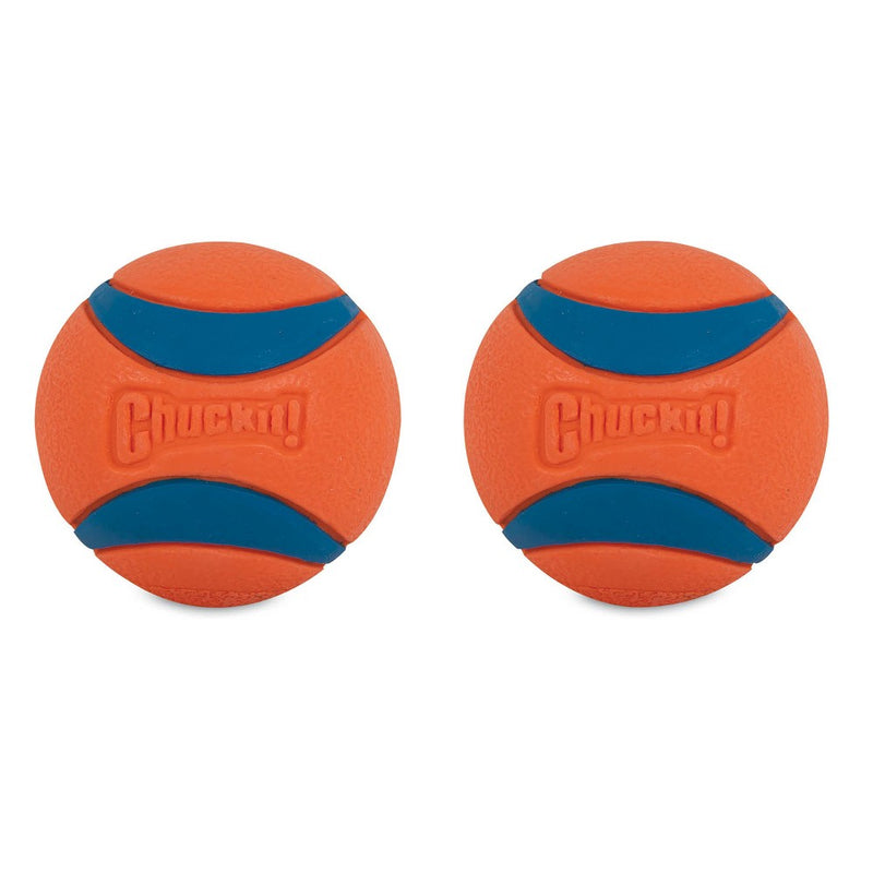 Chuckit Ultra Ball 2pk - Orange/Blue - Medium
