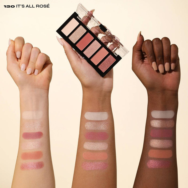 Milani Gilded Mini Eyeshadow Palette 120 - It's All Rose - 0.17oz