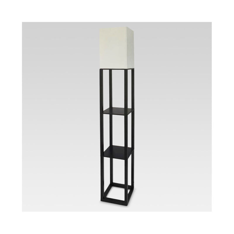 Shelf Floor Lamp Black (Lamp Only) - Threshold