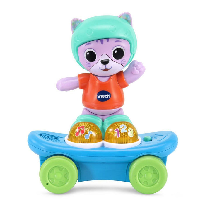 VTech Pull Back Skater Cat