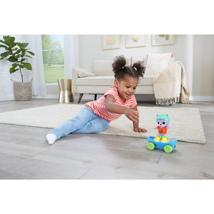 VTech Pull Back Skater Cat