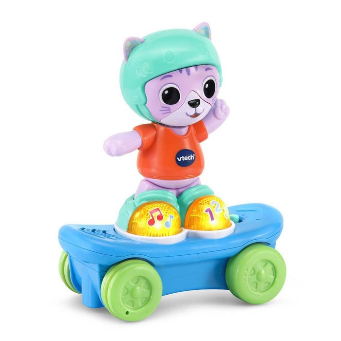 VTech Pull Back Skater Cat