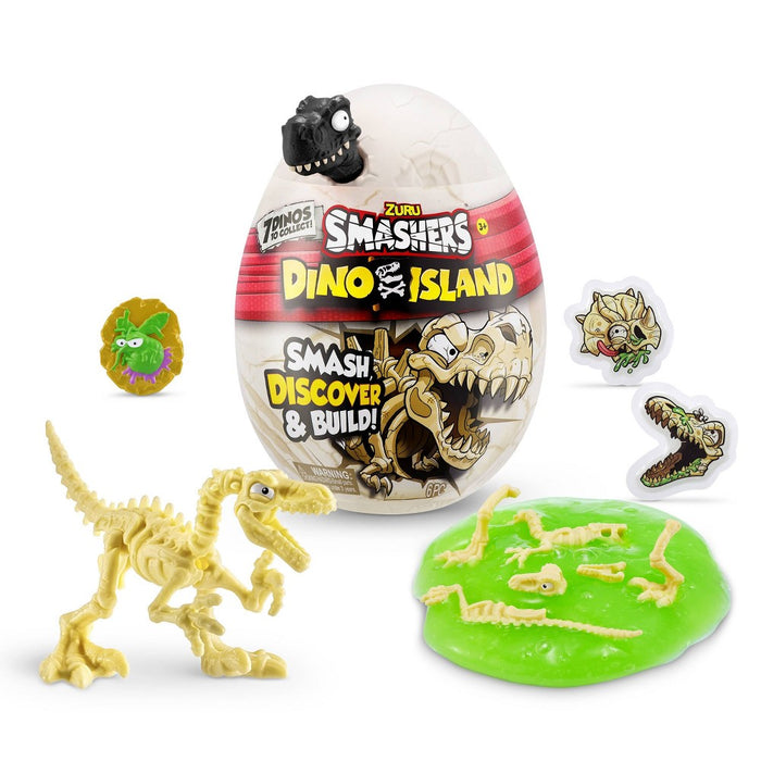 Zuru Smashers Dino Island Nano Egg Collectible Dinosaur Surprise Toy