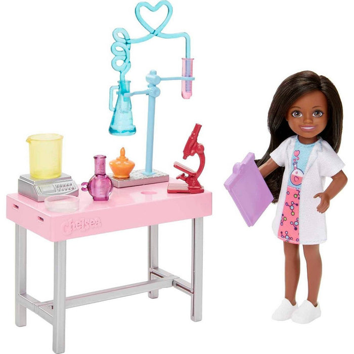 Barbie Chelsea Doll and Accessories Can Be Scientist Playset