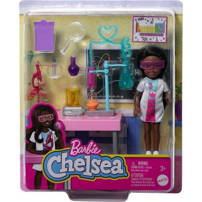 Barbie Chelsea Doll and Accessories Can Be Scientist Playset